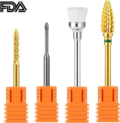 Immagine prodotto di JCMaster 3 punte in carburo per chiodi Premium, incl. 1 punta per lucidatura