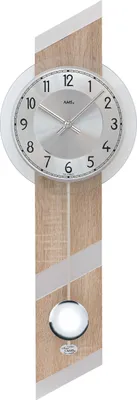 Produktbild von AMS Quarz-Pendeluhr, Quarz-Pendelwerk, 23x69x8cm, 7415