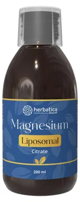 Obrázok produktu pre Lipozomálne Magnézium Citrát - 200 ml - Herbatica