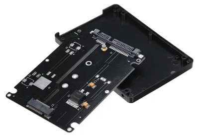 Produktbild von NGFF M.2 SSD auf 22Pin SATA III Konverter Adapter mit 2,5'' Gehäuse 2280 2260 2242 2230