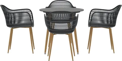 Produktbild von Venture Home Essgruppe Anafi Schwarz