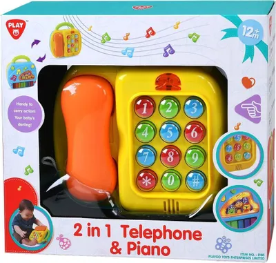 Zdjęcie produktu dla 2 w 1 Telefon i pianino - batt