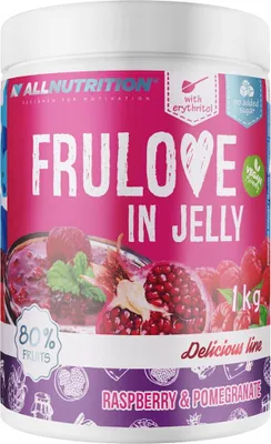 Produktbild von AllNutrition | Frulove in Jelly | Raspberry & Pomegranate