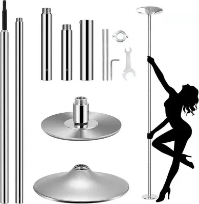 Immagine prodotto di Palo da ballo - Palo per la danza - Palo da pole dance - Pole dance professionale - Ballerina/o di pole dance