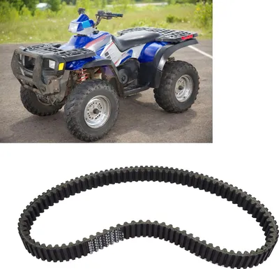 Immagine prodotto di Cinghia di trasmissione ATV in gomma, nera, ricambio flessibile per Polaris SPORTSMAN 700 4X4 2002-2006