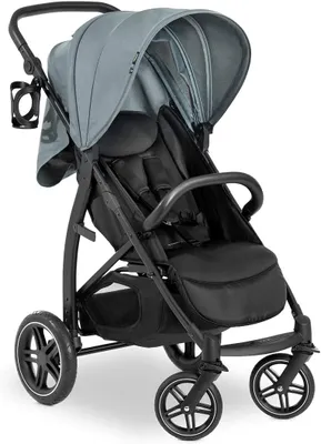 Produktbild von Faltbarer Kinderwagen – Reisebuggy, leichtgewichtig – Komfortables Reisen – Verstellbarer Schiebegriff – Bis zu 25 kg – Hellgrün