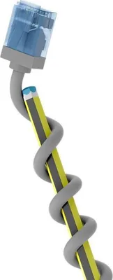 Obrázek produktu pro Goobay 74223, 2 m, Cat6a, U/UTP (UTP), RJ-45, RJ-45, Šedá