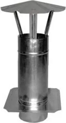 Obrázek produktu pro Kominek Wentylacyjny Ocynkowany Z Płytą 130Mm