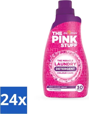 Produktbild von The Pink Stuff - Waschgel - Buntwäsche - Waschmittel - 30 Wäschen - 960ml - Vorteilspack - 24 Stücke