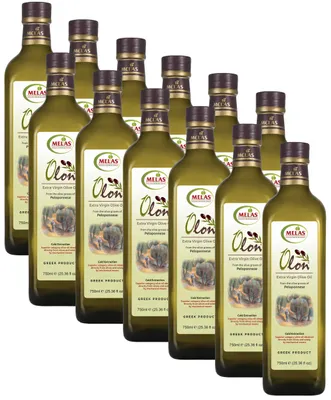 Produktbild von OLON Extra Virgin Olivenöl 12 x 750 ml - aus Griechenland, kaltgepresst, ausgezeichnetes, ausgewogenes Aroma,