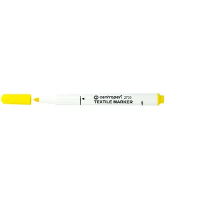 Immagine prodotto di Marcatore tessile Centropen 2739, 3,9 mm, giallo