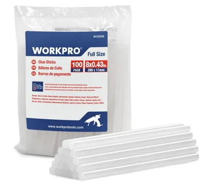 Productafbeelding van Lijmsticks - 11 mm - 200 mm - Transparant - 100 stuks