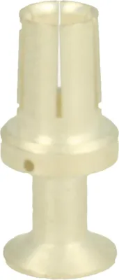 Productafbeelding van HARTING 200A krimpklem, contactdoos (vrouwelijk), 16mm², AWG6, zilver, 1 stuk. Materiaal: koperlegering. Inhoud: 1 stuk