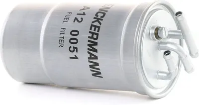 Produktbild von Kraftstofffilter DENCKERMANN A120051 für VW Golf IV Schrägheck (1J1) Leitungsfilter