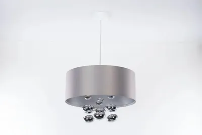 Zdjęcie produktu dla Lampa wisząca BUBBLE LIGHT 40cm szara