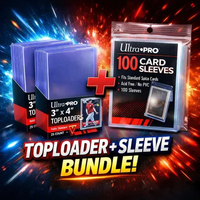 Produktbild von Ultra Pro Toploader 3x4 Regular + Penny Sleeves Bundle (50 + 100 Stück)