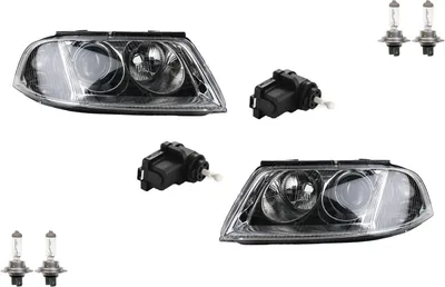Obrázek produktu pro Johns, sv?tlomety vhodné pro VW Passat set 3B set w. H7 H7 levý + pravý 00-05 se servomotorem