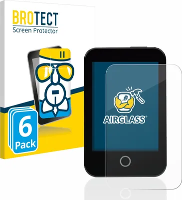 Produktbild von 6x BROTECT Schutzglas für Medtrum Touchcare nano CGM Schutzfolie Panzer Folie Glas Display Schutz klar