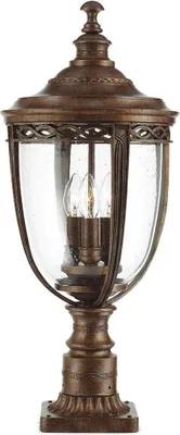 Produktbild von Elstead English Bridle Außen-Stehleuchte E14 3-fach 64cm Britische Bronze IP44