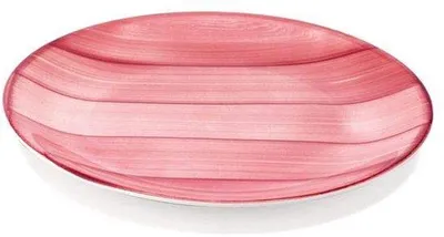 Zdjęcie produktu dla Zestaw porcelanowy – talerzyki deserowe, średnica 210 mm, różowe, można myć w zmywarce w temperaturze do 60°, zestaw 6 sztuk