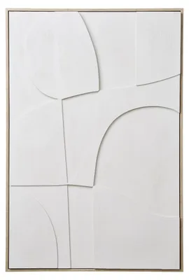 Obrázok produktu pre 3D dekoratívny panel e č. 2, biely, 60 x 90 cm