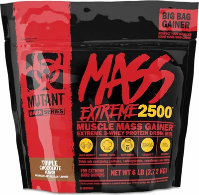 Obrázok produktu pre Mutant doplnky stravy Mass Extreme 2500, Gainer, 18059