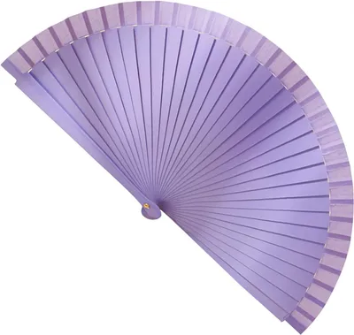 Productafbeelding van Zijden Handwaaier - Opvouwbare waaier - Feestelijke Accessoire - Elegant Vintage Design - 9 Inch - Paars