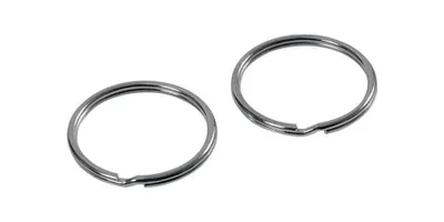 Image de Porte-clés ID 31 mm, diamètre extérieur 35 mm, en acier inoxydable