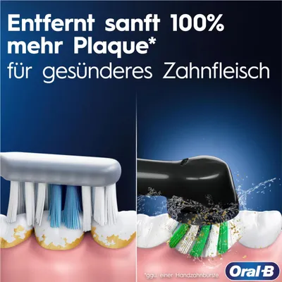 Produktbild von Braun Oral-B Pro 3 3000 Cross Action Black Edition JAS22 Zahnbürste 759790 (759790)
