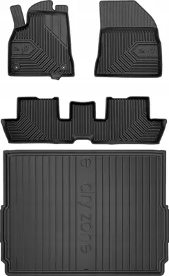 Image de SET 77 Tapis de sol et tapis de porte Peugeot 3008 1 2009-2016 d