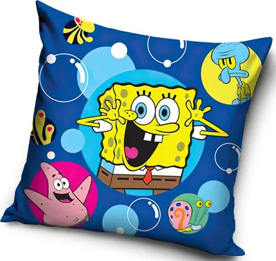 Obrázek produktu pro Povlak na polštář SpongeBob SquarePants 40 cm x 40 cm