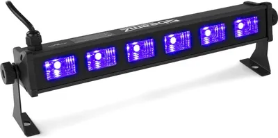 Produktbild von BeamZ BUV63, Disco-Strahler, Schwarz, LED, 6 Lampen, Ultraviolett (UV), AC