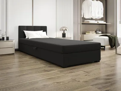 Obrázek produktu pro Jednolůžková postel 90x195 MANKA 2 - šedá