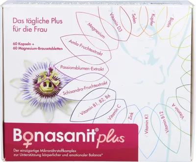 Produktbild von Bonasanit plus Kapseln und Brausetabletten, 1 St. Kombipackung