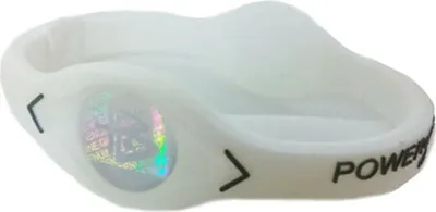 Obrázok produktu pre Power Balance náramok Energy Ion Band Silikónová kapela Fitness
 biely M(19 cm)