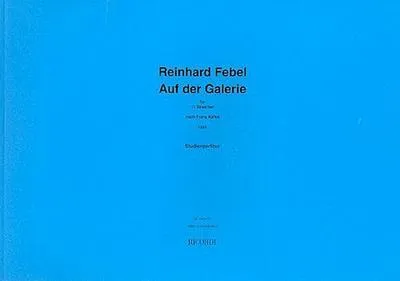 Produktbild von Auf der Galerie für 11 StreicherStudienpartitur
