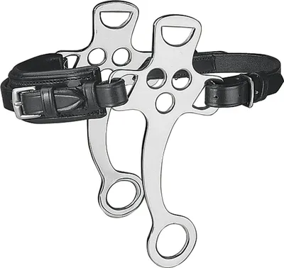 Produktbild von Waldhausen Hackamore mit Ledernaseriemen