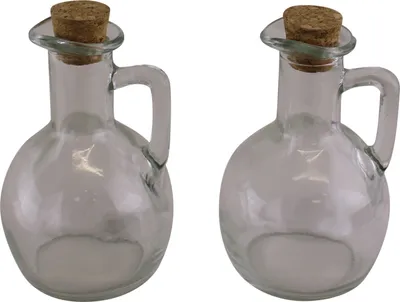 Produktbild von Herz des häuslichen Sets von 2 Öl- und Essigglasflaschen