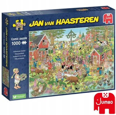 Produktbild von Jumbo Jan van Haasteren Sommerfest 1000 Teile Puzzle Kinder