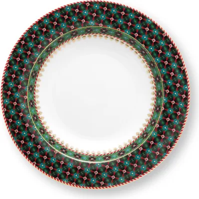Produktbild von Pip Studio Suppenteller Berry Blues Clover Green (21,7cm)
