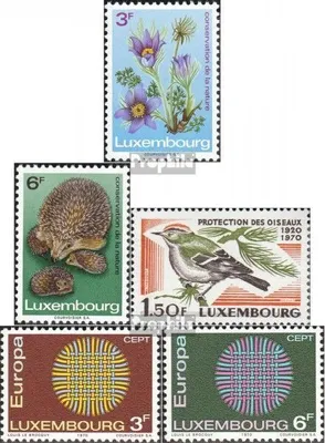 Produktbild von Briefmarken Luxemburg 1970 Mi 804-805,806,807-808 (kompl.Ausg.) postfrisch Sondermarken