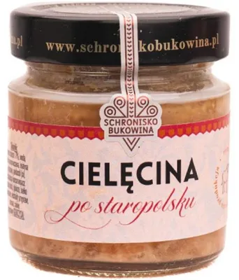 Zdjęcie produktu dla Cielęcina po staropolsku 180g - Schronisko Bukowina