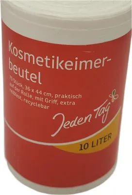 Produktbild von Jeden Tag Kosmetikeimer 75 stk 10l amzon bestand