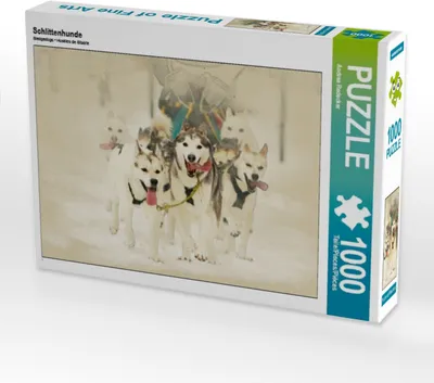 Produktbild von Calvendo Schlittenhunde 1000 Teile Puzzle quer 640x480mm, Redecker Andrea; 7366030