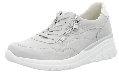 Immagine prodotto di Scarpe da ginnastica da donna Waldläufer, modello H-Carla, codici: 52887-36, 52887-36.5, 52887-37, 52887-38, 52887-39, 52887-39.5, 52887-40, 52887-40.5, 52887-41, colore: cemento bianco, taglia: 36.5