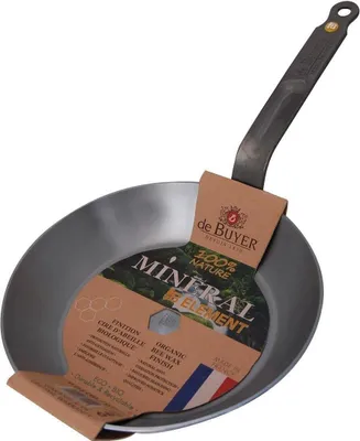 Immagine prodotto di de BUYER Padella ad induzione in ferro minerale B 28cm 5610 28 28