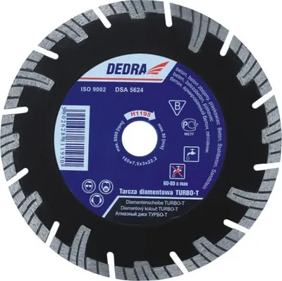 Immagine prodotto di Tarcza diamentowa Turbo-T 180mm/22,2