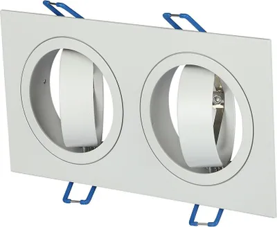 Obrázek produktu pro LED Solution Dvojitý bílý podhledový rámeček hranatý výklopný 3607