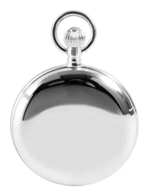 Produktbild von Taschenuhr Schwarz Silber Analog Metall Quarz
