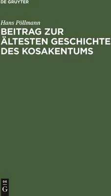 Immagine prodotto di Beitrag zur ältesten Geschichte des Kosakentums